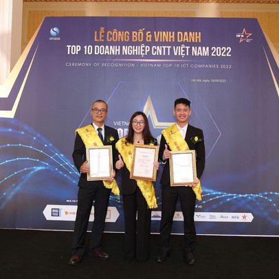 FPT IS lập hat-trick giải thưởng Top 10 doanh nghiệp CNTT