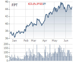 FPT: LNTT 5 tháng tăng trưởng 22%, thị trường nước ngoài đóng góp 40% - Ảnh 1.