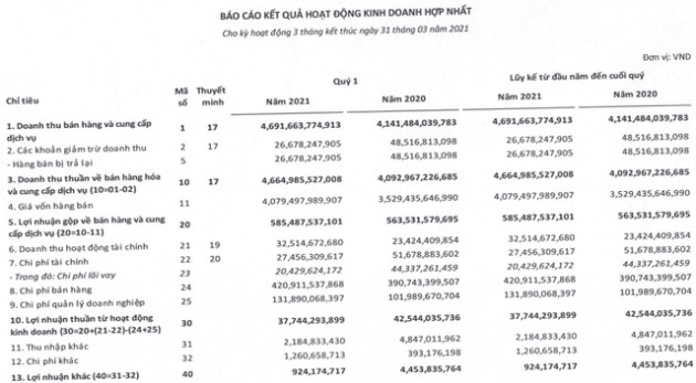 FPT Retail (FRT): Quý 1/2021 thực hiện 1/3 kế hoạch lãi cả năm với 31 tỷ đồng, bắt đầu tham gia bán đồng hồ thương hiệu Garmin - Ảnh 1.