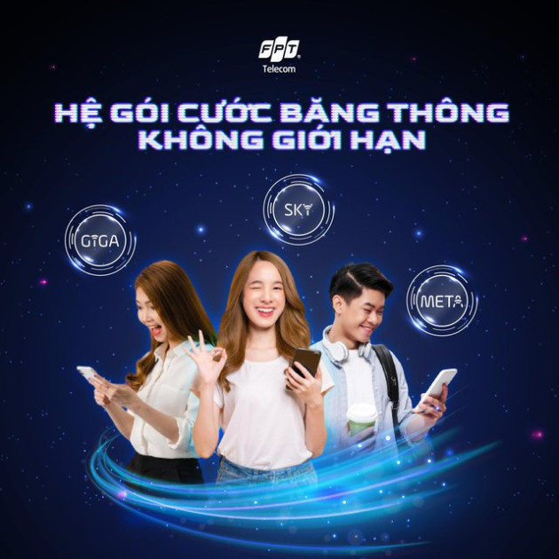 FPT Telecom nâng băng thông miễn phí, giá không đổi tri ân khách hàng - Ảnh 1.