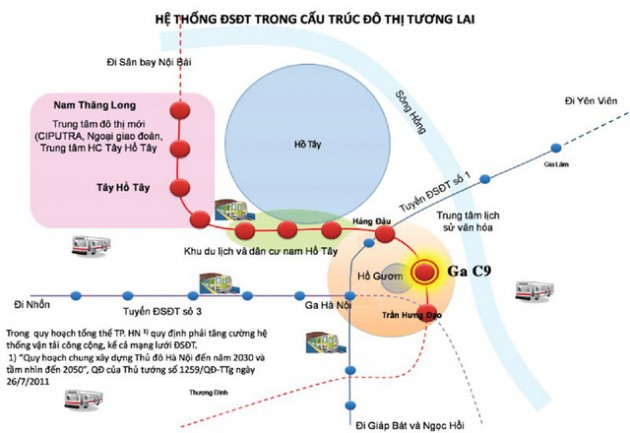 Ga tàu điện ngầm đầu tiên tại Hồ Gươm trông thế nào? - Ảnh 1.