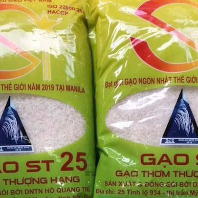 Gạo ngon nhất thế giới ST25 khan hàng trước Tết