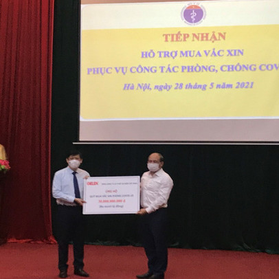 GELEX trao tặng 30 tỷ đồng vào quỹ vaccin phòng chống covid-19