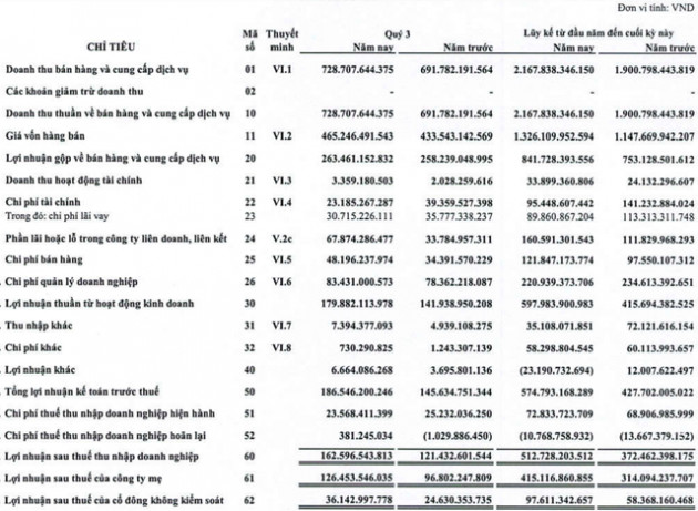 Gemadept (GMD): Lãi ròng 9 tháng tăng 32% lên 415 tỷ đồng - Ảnh 1.