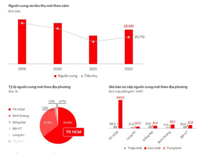 Giá căn hộ khó tăng đột biến trong năm 2023 - Ảnh 1.