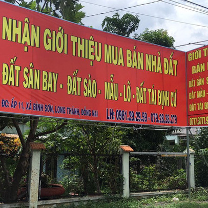 Giá đất ăn theo tiến độ sân bay Long Thành
