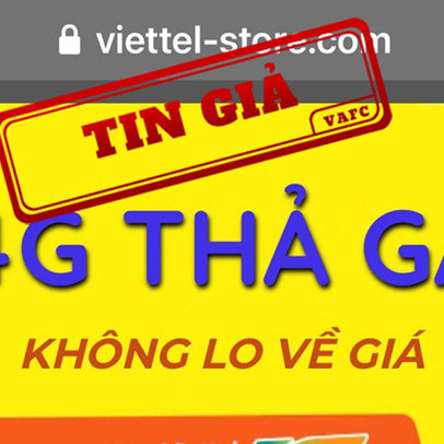 Giả mạo tên và hình ảnh của Viettel để rao bán SIM 4G