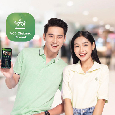 Gia tăng giao dịch, gia tăng cơ hội tích điểm nhận quà từ Vietcombank