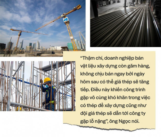 Giá thép tăng cao, doanh nghiệp xây dựng ngộp thở - Ảnh 3.