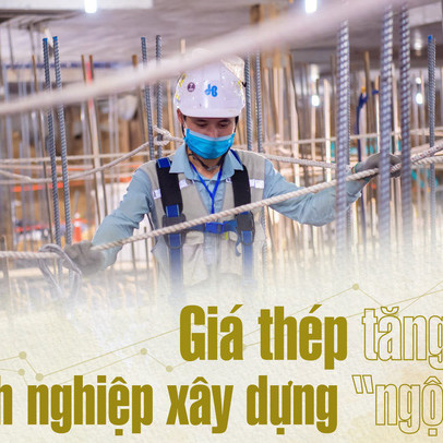 Giá thép tăng cao, doanh nghiệp xây dựng "ngộp thở"