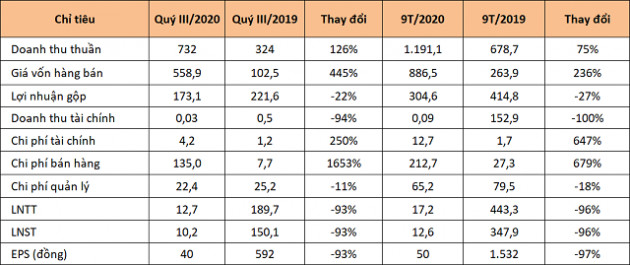 Giá vốn và chi phí tăng cao, LDG lãi quý III giảm 93% còn 10 tỷ đồng - Ảnh 1.