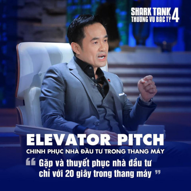 Giải mã thuật ngữ “Elevator Pitch” xuất hiện trên Shark Tank: Chỉ 20 giây thuyết trình, nhưng có thể phải chuẩn bị 2 năm, thậm chí 20 năm! - Ảnh 1.