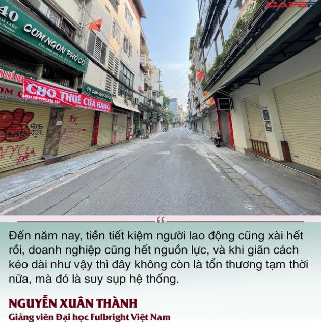 Giảng viên Fulbright Nguyễn Xuân Thành: ‘Nếu có thể mở cửa từ bây giờ, quý 4 sẽ tăng trưởng trở lại mức 3,5-4% so với cùng kỳ’ - Ảnh 2.