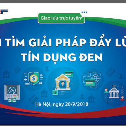 Giao lưu trực tuyến: Đi tìm giải pháp đẩy lùi tín dụng đen