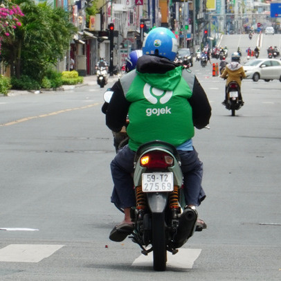 Gojek công bố không tăng giá cước giao hàng tại TP.HCM