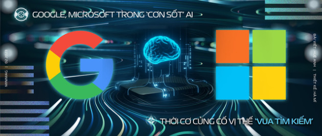 Google, Microsoft trong cơn sốt AI: Thời cơ củng cố vị thế ‘vua tìm kiếm’, nếu thành công sẽ như ‘hổ mọc thêm cánh’ ở thung lũng Silicon