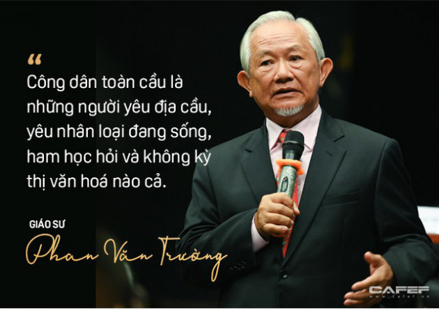 GS. Phan Văn Trường: Đi ra nước ngoài hãy là chính mình nhưng đừng cứ 5 phút lại tự nhắc nhở “Tôi là người Việt Nam” - Ảnh 2.