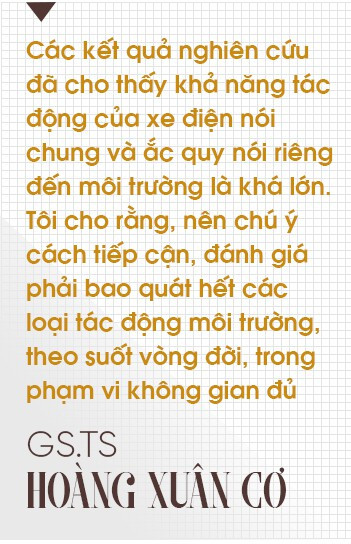 GS.TS Hoàng Xuân Cơ: Xe điện là xu hướng nhưng chưa có nghiên cứu khẳng định “xanh” hơn xe xăng - Ảnh 5.