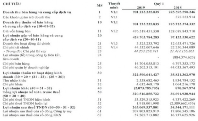 Hà Đô (HDG): Quý 1 lãi 265 tỷ đồng gấp 8 lần cùng kỳ - Ảnh 2.
