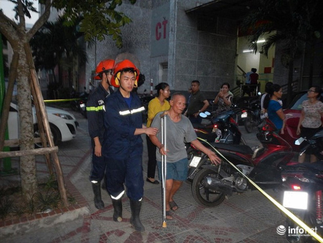 Hà Nội: Cháy tại toà chung cư CT3 Bắc Hà trên đường Nguyễn Trãi - Ảnh 6.