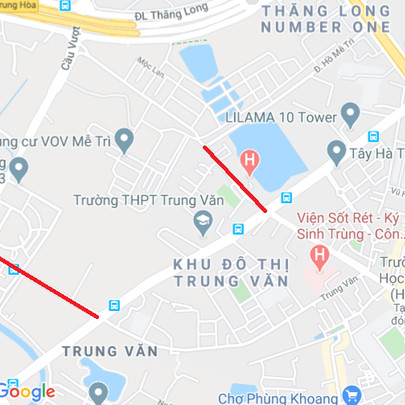 Hà Nội chuẩn bị mở rộng đường Lương Thế Vinh, đường Trung Văn