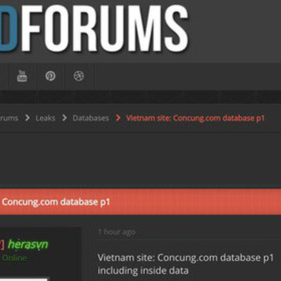 Hacker tuyên bố có đủ thông tin dữ liệu cá nhân của các nhân viên và sếp điều hành Con Cưng