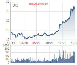 Hai lãnh đạo DIC Corp vừa mua vào 24 triệu cổ phiếu DIG - Ảnh 1.