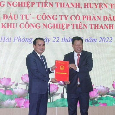 Hải Phòng có thêm khu công nghiệp 410 ha tại Tiên Lãng