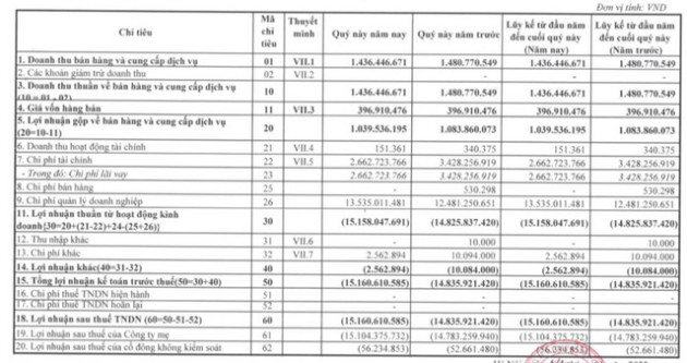 Hakinvest (HKB): Quý 1 lỗ tiếp 15 tỷ đồng – quý thứ 9 liên tiếp thua lỗ - Ảnh 1.