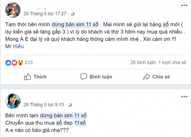 Hàng loạt đại lý ngừng bán sim 11 số vì lý do không ngờ - Ảnh 2.