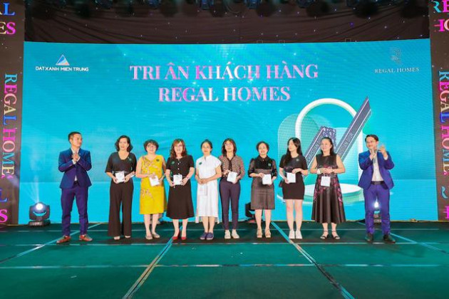 Hàng nghìn khách tham dự lễ ra mắt Regal Homes của Đất Xanh Miền Trung - Ảnh 4.