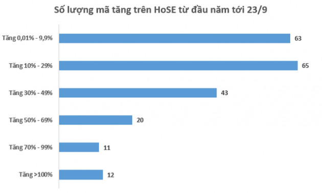Hàng trăm cổ phiếu giúp nhà đầu tư “tránh bão” Covid, mang lại lợi nhuận vượt xa lãi suất ngân hàng trong 9 tháng đầu năm - Ảnh 2.