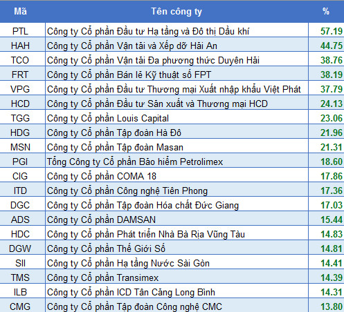 Hàng trăm cổ phiếu ngược dòng tăng điểm ngoạn mục trong tháng 7 bất chấp VN-Index giảm sâu - Ảnh 1.