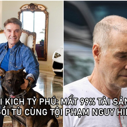 Hậu vận đầy bi kịch của tỷ phú từng giàu thứ 8 thế giới: 99% tài sản ‘bốc hơi’ trong 16 tháng, 8 năm 'bóc lịch' với hàng nghìn tội phạm nguy hiểm