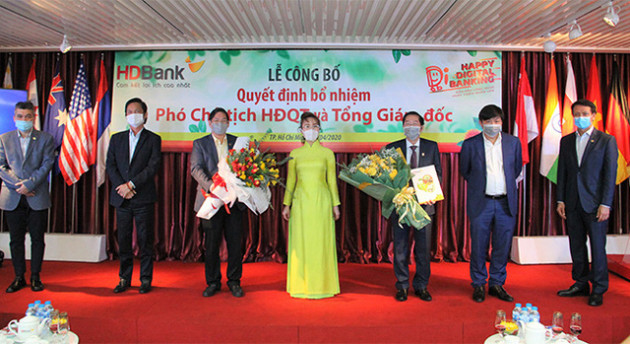 HDBank bổ nhiệm Phó chủ tịch Hội đồng quản trị và tân Tổng giám đốc