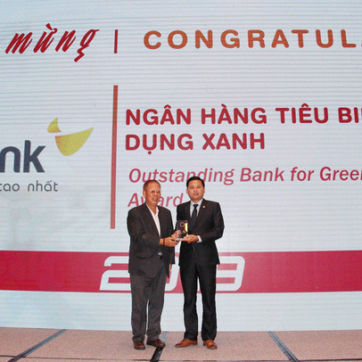HDBank nhận giải Ngân hàng Tiêu biểu về Tín dụng Xanh