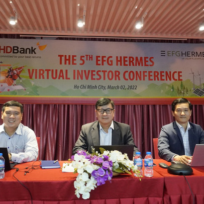 HDBank tổ chức Hội nghị nhà đầu tư cùng Quỹ quốc tế EFG Hermes