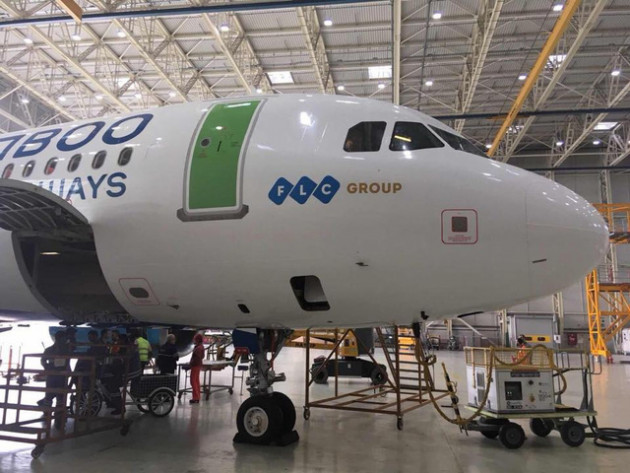 Hé lộ những hình ảnh đầu tiên về máy bay của Bamboo Airways - Ảnh 1.