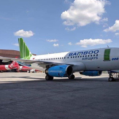 Hé lộ những hình ảnh đầu tiên về máy bay của Bamboo Airways