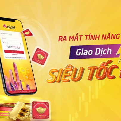Hệ thống mua bán vàng vật chất trực tuyến eGold ra mắt tính năng mới