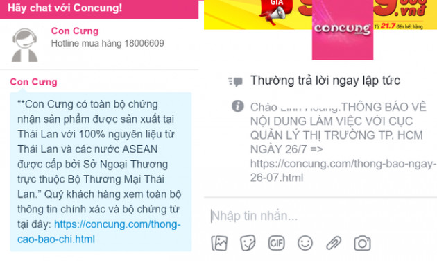 Hết treo thưởng 1 tỷ, Con Cưng lại nhắn tin trấn an không bán hàng “dỏm” cho khách - Ảnh 2.