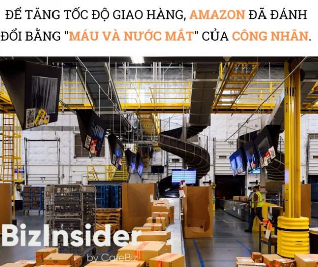 Hiện trực trần trụi bên trong những siêu nhà kho của Amazon: Dùng thuật toán áp KPI cho công nhân, hiệu suất tính chính xác tới từng giây, không tồn tại giờ giải lao - Ảnh 3.