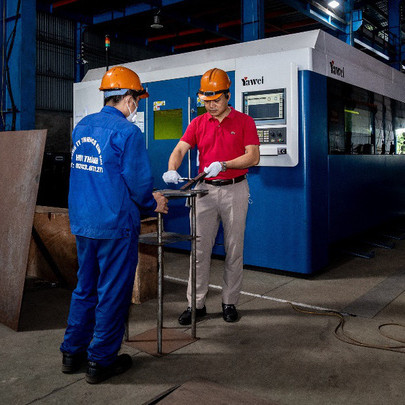 Hiệu quả của máy cắt laser công suất lớn trong thương mại, kết cấu thép