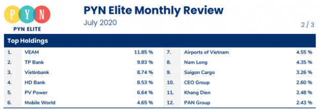 Hiệu suất danh mục Pyn Elite Fund âm hơn 13% trong 7 tháng đầu năm 2020 - Ảnh 1.