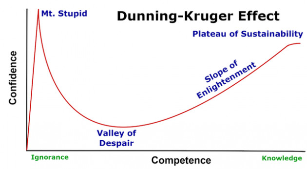 Hiệu ứng Dunning & Kruger và bài học kinh điển trong đầu tư chứng khoán từ các F0 - Ảnh 1.