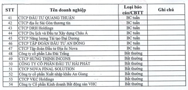 HNX công bố danh sách 54 doanh nghiệp từng chậm thanh toán gốc, lãi trái phiếu - Ảnh 2.