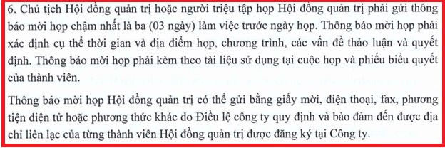 Hòa Bình (HBC) giữa nội chiến: 2 cuộc họp HĐQT ngay trong 1 ngày, có đúng quy định? - Ảnh 3.