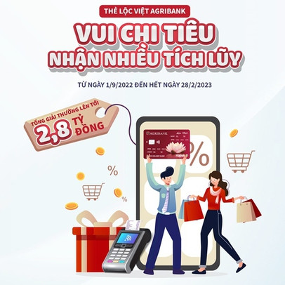 Hoàn 10% giá trị chi tiêu với thẻ tín dụng nội địa Lộc Việt