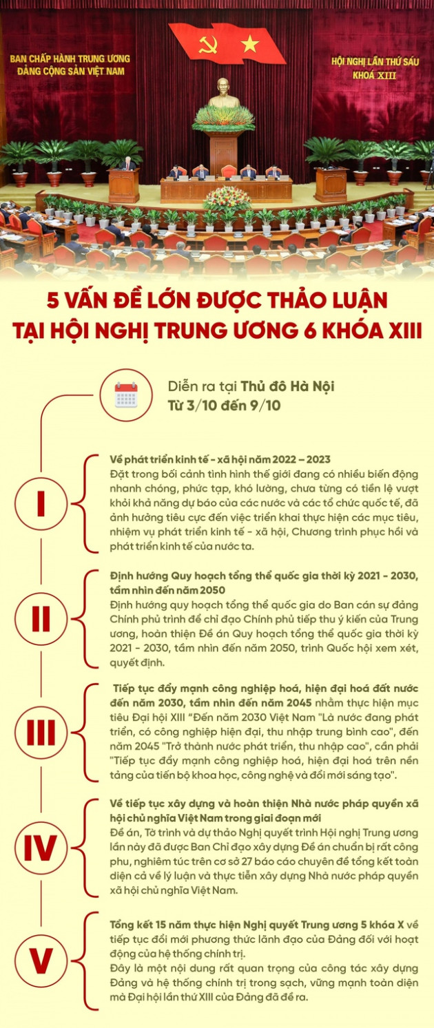 Hội nghị Trung ương 6: Thảo luận 2 Đề án quan trọng - Ảnh 4.