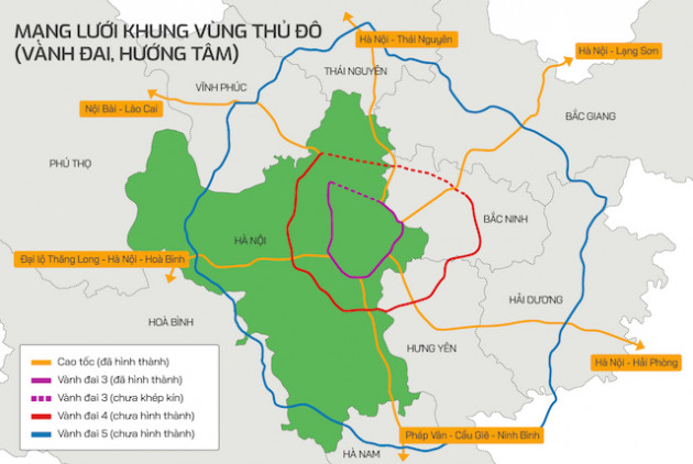 Hôm nay, Hà Nội xem xét, bố trí vốn cho dự án đường Vành đai 4 - Vùng Thủ đô